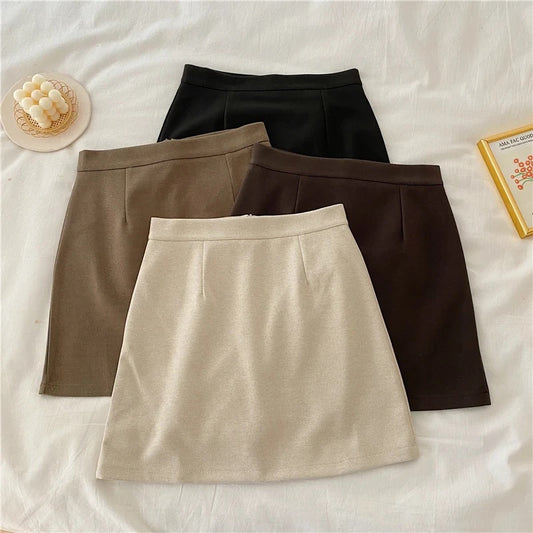 Basic Fall Mini Skirt